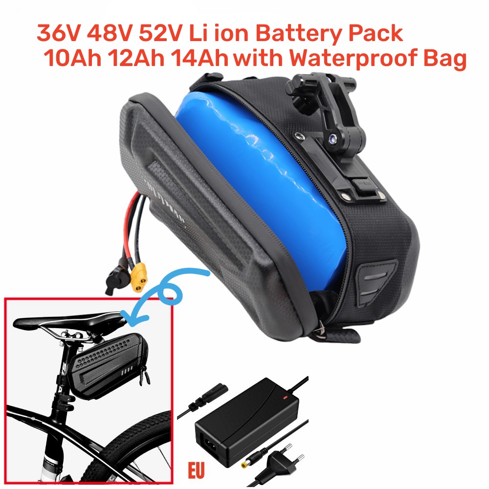 Paket Baterai Tahan Air 60V 52 - 60V 30Ah Electric Scooter Battery ulasan dan harga