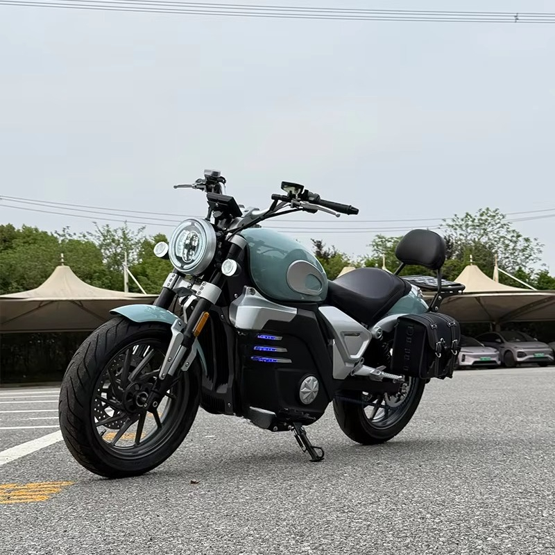 Motor Listrik Retro Prince Cen - 72V 5000W Electric Motorcycle ulasan dan harga