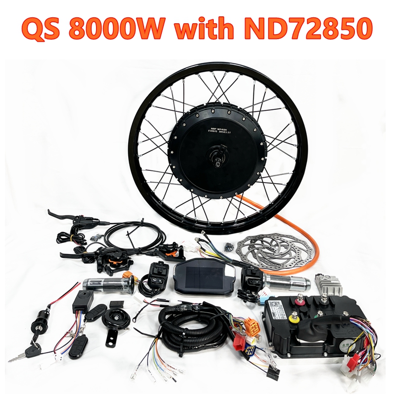 Kit Roda Motor Hub Brushless Q - Qs273 Hub Motor 8000W 72V ulasan dan harga